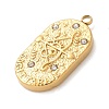 304 Stainless Steel Pendants STAS-F349-03G-09-2