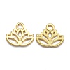 Tibetan Style Alloy Charms TIBEP-36884-G-RS-1