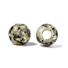 Natural African Turquoise(Jasper) European Beads G-Q607-02Q-2