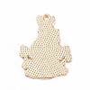Alloy Enamel Pendants ENAM-M055-03G-01-2