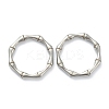 Non-Tarnish 304 Stainless Steel Linking Rings LS-STAS-P279-01B-P-1