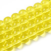 Transparent Glass Beads Strands GLAA-T032-T8mm-12-1