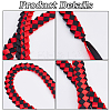 Two Tone Graduation Ribbon Leis FIND-WH0423-78E-6