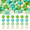 Opaque Acrylic Beads OACR-TAC0014-06D-1