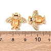 Brass Micro Pave Cubic Zirconia Pendants KK-A284-16G-03-3