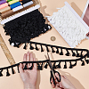 2 Colors Cotton Fringe Lace Trim Ribbon OCOR-GA0002-45-3