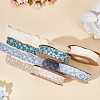 Flower Polyester Ribbons SRIB-WH20020-053A-02-3