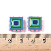 Baking Paint Glass Enamel Beads LAMP-S079-14E-4