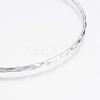 Tarnish Resistant 304L Stainless Steel Buddhist Bangles LS-BJEW-G568-15P-3