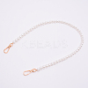 White Acrylic Round Beads Bag Handles FIND-TAC0006-21B-01-1
