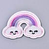 Rainbow Appliques DIY-S041-033-1