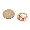 Natural Carnelian Finger Rings RJEW-TA00221-05-3