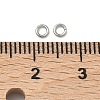 Tarnish Resistant 304 Stainless Steel Open Jump Rings STAS-Q186-02-3x0.6mm-4