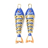 Rack Plating Brass Pendants KK-A268-05G-C06-2