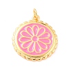 Real 18K Gold Plated Brass Pendants KK-L206-013G-05-2