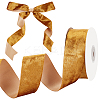 10 Yards Single Face Velvet Ribbon OCOR-WH0085-33A-01-1