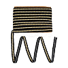 Centipede Braided Polyester Lace Trim OCOR-WH0092-02B-1