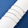 Brass Cable Chains Necklaces for Women NJEW-D302-47S-1