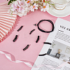 8Pcs 4 Styles Stainless Steel Bayonet Clasps STAS-DR0001-15EB-4