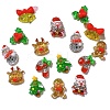 Christmas Theme Transparent Resin Cabochones PW-WG91FD0-01-3