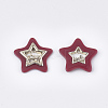Opaque Acrylic Pendants MACR-T031-06B-2