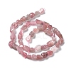 Natural Rose Quartz Beads Strands G-P497-01A-02-4