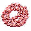 Handmade Polymer Clay Bead Strands CLAY-N011-48A-05-2