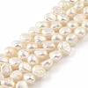 Natural Cultured Freshwater Pearl Beads Strands PEAR-A006-07B-2