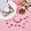 Acrylic & Resin & Polymer Clay Rhinestone European Beads FPDL-NB0001-05-7