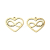 201 Stainless Steel Pendants STAS-K310-04G-1