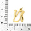 304 Stainless Steel Pendants LS-STAS-R137-01G-N-3