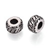 304 Stainless Steel European Style Large Hole Beads STAS-T072-96AS-2