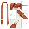 Imitation Leather Adjustable Wide Bag Handles FIND-WH0126-323C-4