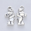 Tibetan Style Alloy Pendants TIBE-R316-045AS-RS-2