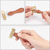 1Pc Brass Stamp Head DIY-OC0008-33B-4