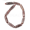 Rice Shape Tibetan Style dZi Beads Strands G-A269-A15-01-3