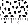 FGB 2-Hole Glass Seed Beads X-SEED-S031-M-SH49-2