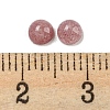Natural White Jade Dyed Cabochons G-H309-03-13-3