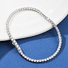 925 Sterling Silver Micro Pave Cubic Zirconia Tennis Bracelets for Women BJEW-C117-01A-P02-2