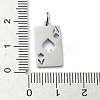 Non-Tarnish 304 Stainless Steel Pendants X-STAS-C097-65P-3
