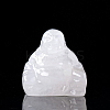 Natural Quartz Crystal Carved Healing Buddha Figurines WG68189-08-1