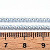 Baking Paint Pearlized Glass Pearl Bead Strands HY-N002-2mm-A05-5