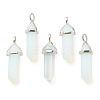 Opalite Pointed Pendants X-G-M378-01P-A24-5