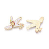 Alloy Enamel Pendants ENAM-N062-10KCG-2