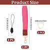 1Pc Nylon Stretch Band Wristlet Keychains KEYC-CL0001-38A-2