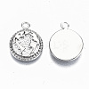 Non-Tarnish 304 Stainless Steel Pendants STAS-S116-017P-2