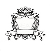 10Pcs 10 Styles Vintage Lace Waterproof PET Stickers Sets DIY-M066-05E-5