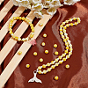 Baking Paint Glass Round Bead Strands DGLA-AR0001-02-4