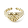 Brass Adjustable Open Rings RJEW-K257-86G-04-2