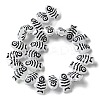 Baking Paint Glass Enamel Beads BLOW-D300-04G-2